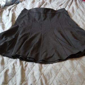 Maurices Black Flare Skirt, Medium